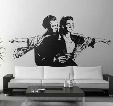 Vinilo decorativo escena Titanic - TenVinilo