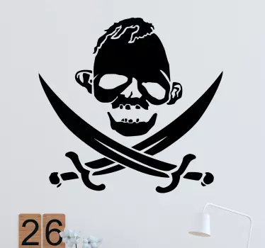 Vinilo decorativo Goonies calavera Sloth - TenVinilo