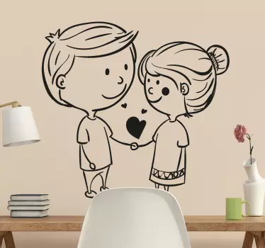 Vinilo decorativo in love - TenVinilo
