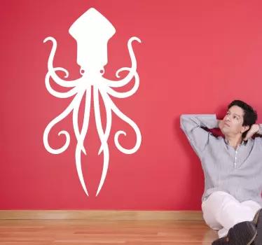 Vinilo decorativo Kraken Octopus - TenVinilo