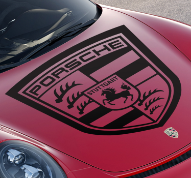 Vinilo decorativo marca Porsche - TenVinilo