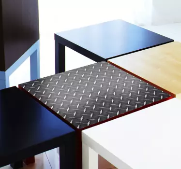 Vinilo decorativo Metal LACK - TenVinilo