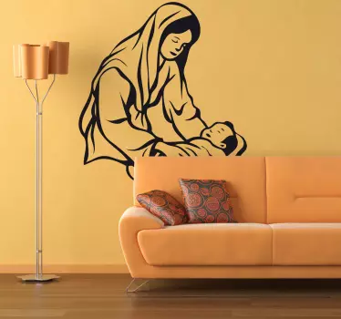 Vinilo decorativo Niño Jesús - TenVinilo