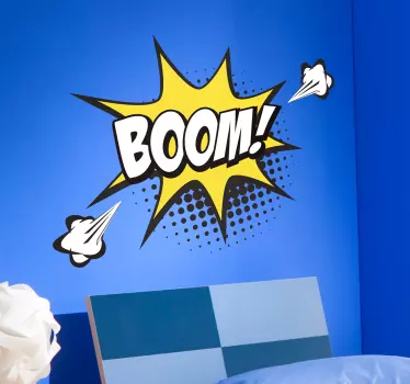 Vinilo decorativo onomatopeya pop - TenVinilo