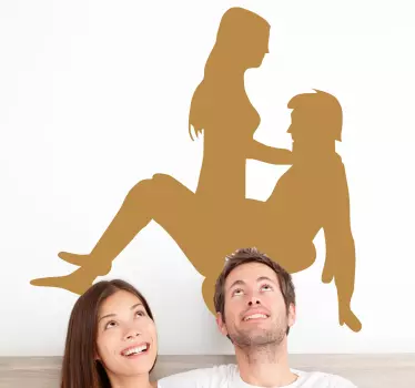 Vinilo decorativo placer sexual - TenVinilo