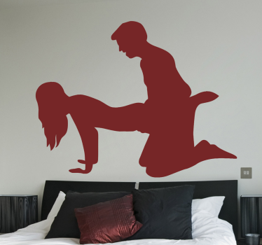 Vinilo decorativo posición kama sutra - TenVinilo