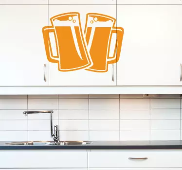 Vinilo decorativo premium beer - TenVinilo