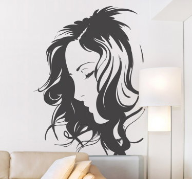 Vinilo decorativo rostro - TenVinilo