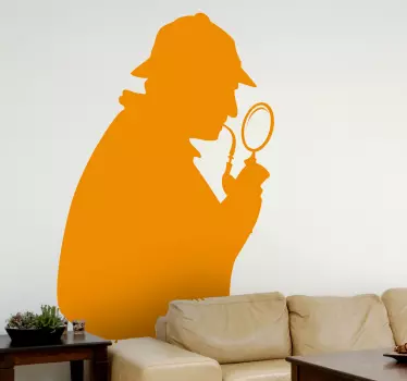 Vinilo decorativo Sherlock Holmes - TenVinilo