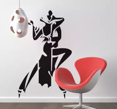 Vinilo decorativo síntesis tango - TenVinilo