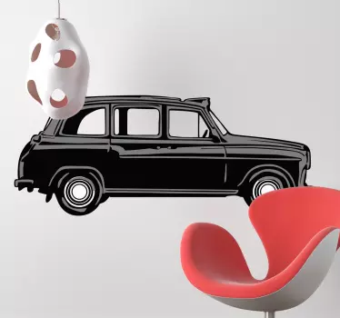 Vinilo decorativo Taxi Londinense - TenVinilo