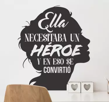 Vinilo feminismo heroína - TenVinilo