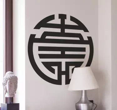 Vinilo feng shui fenix y dragón - TenVinilo