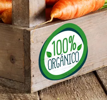 Vinilo gastronomía 100% orgánico - TenVinilo