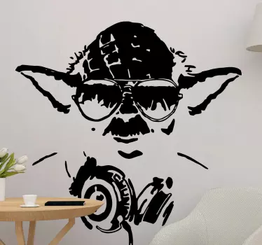 Vinilo gafas de personajes geniales - TenVinilo