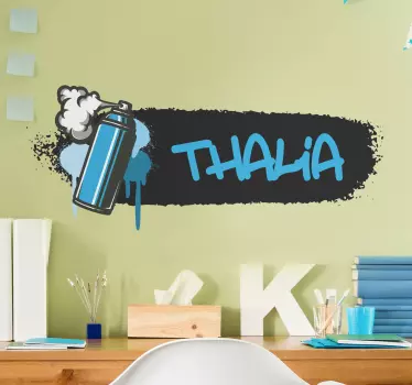 Vinilo lata de aerosol personalizada - TenVinilo