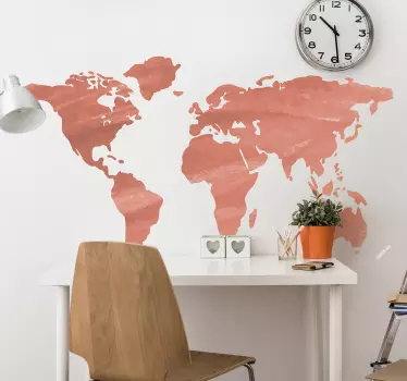 Vinilo pared textura living coral - TenVinilo