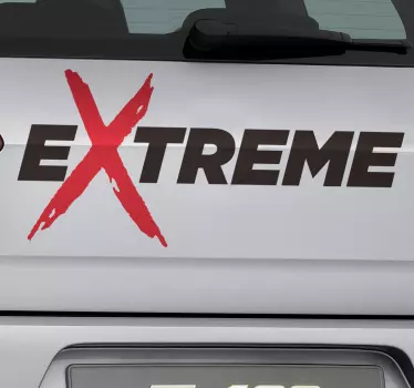 Vinilo frase tuning extreme - TenVinilo