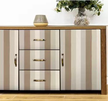 Vinilo mueble Color arena - TenVinilo