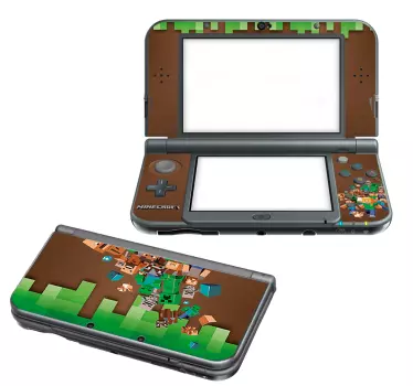 Vinilo Nintendo minecraft - TenVinilo
