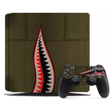 Vinilo Tiburón fuerzas aéreas ps4 - TenVinilo