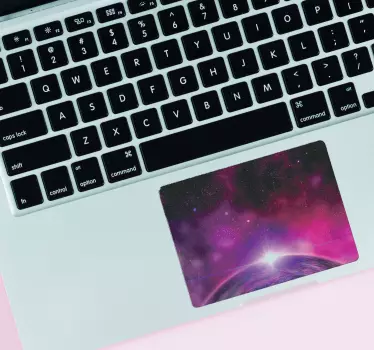 Vinilo para portátiles touchpad sticker estelar - TenVinilo
