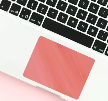 Vinilo con textura touchpad sticker mármol rosa - TenVinilo