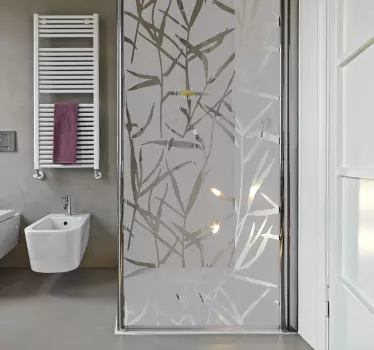 Vinilo para baño juncos - TenVinilo