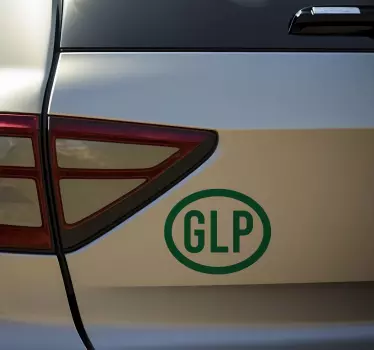 Pegatina para coche auto GLP - TenVinilo
