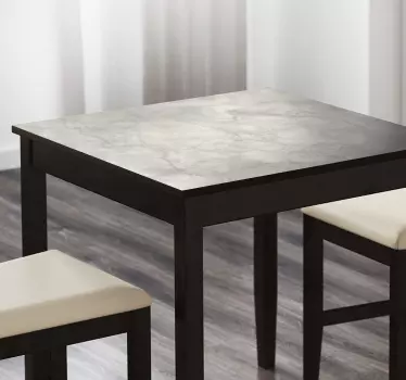 Vinilo para muebles mesa efecto mármol - TenVinilo