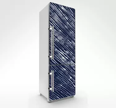 Vinilo para neveras shibori - TenVinilo