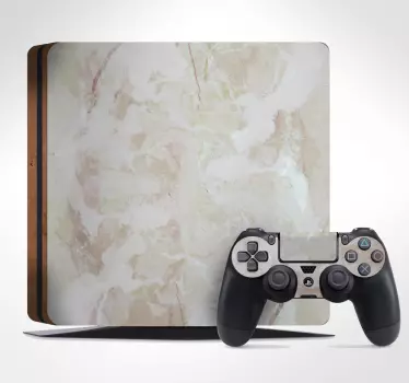 Vinilo para PS4 efecto mármol - TenVinilo