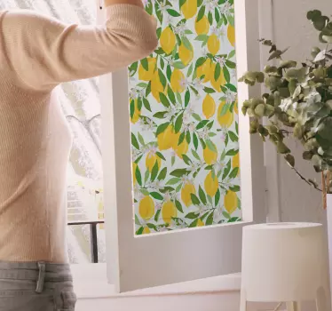 Vinilo para ventanas de limonero - TenVinilo
