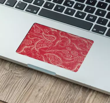 Vinilo para laptop paisley para touchpad - TenVinilo