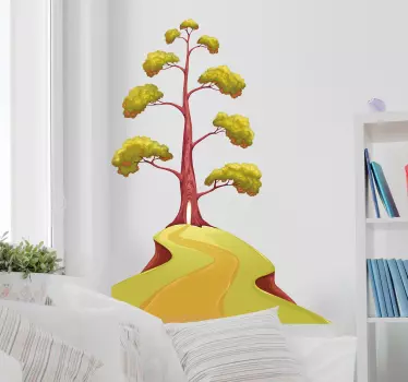 Vinilo habitación infantil árbol mágico - TenVinilo