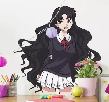 Vinilo personaje diseño de personaje de anime - TenVinilo