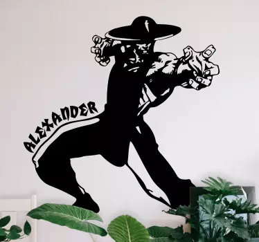 Vinilo personaje figura de acción dinámica - TenVinilo