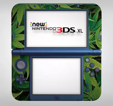 Pegatina Nintendo marihuana nintendo - TenVinilo