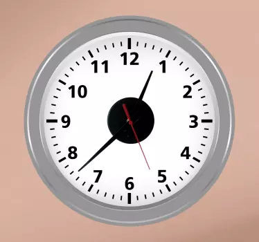 Vinilo reloj salón - TenVinilo