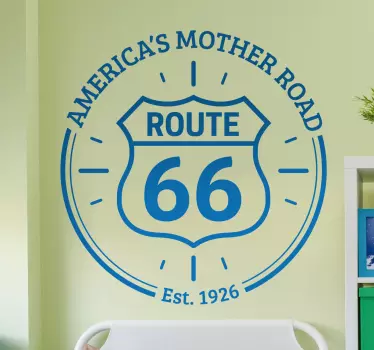 Vinilo Ruta 66 the mother road - TenVinilo