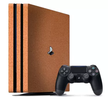 Vinilo imitación corcho PlayStation 4 - TenVinilo