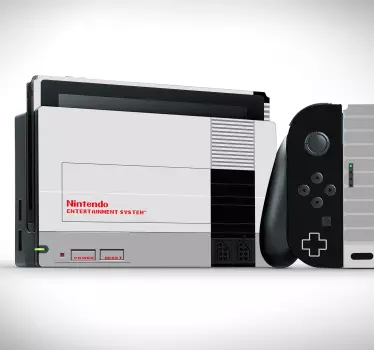 Pegatina Nintendo retro nes - TenVinilo