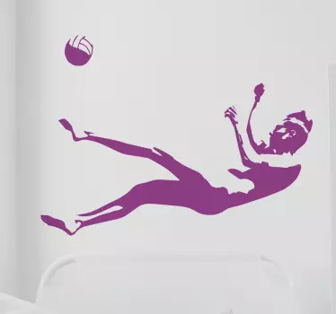 Vinilos de volley jugadora - TenVinilo