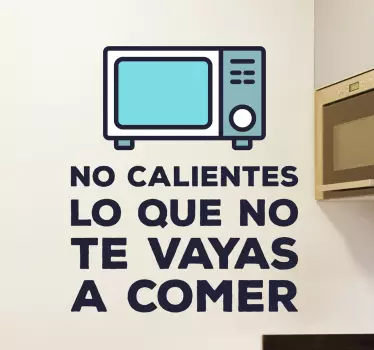 Vinilos para cocina no calientes - TenVinilo