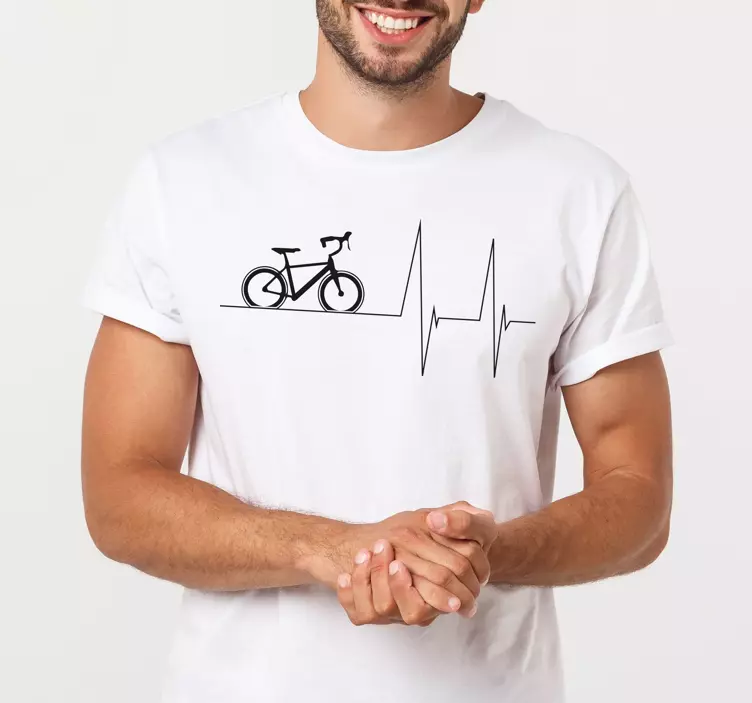 Remera pasión por el ciclismo latente - TenVinilo