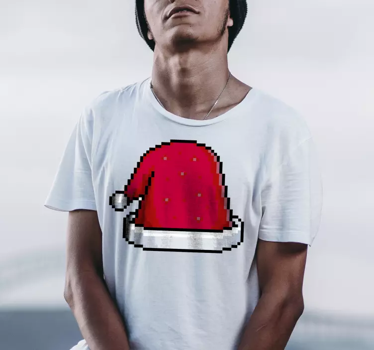 Camiseta navideña Disfraz de santa claus - TenVinilo