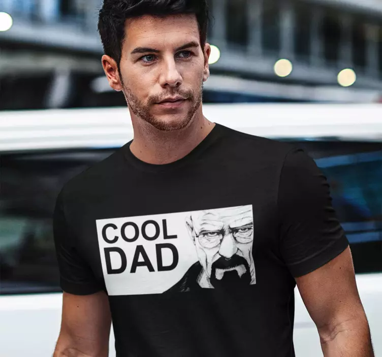 Camiseta Día del Padre Cool Dad Heisenberg - TenVinilo