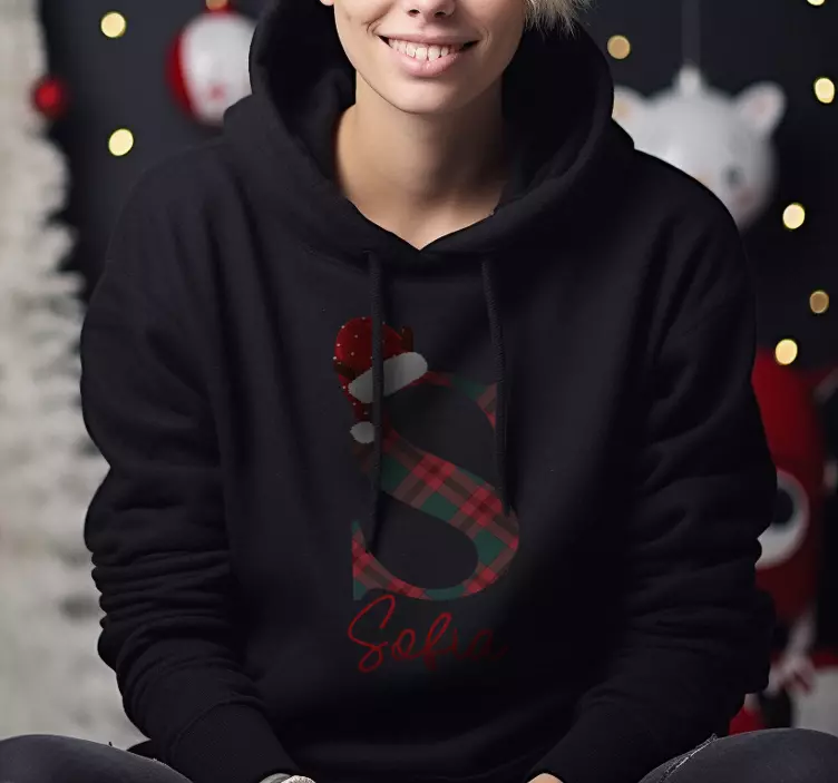 Camiseta de navidad hola, mi nombre es Harry.Hola, mi nombre es H - TenVinilo