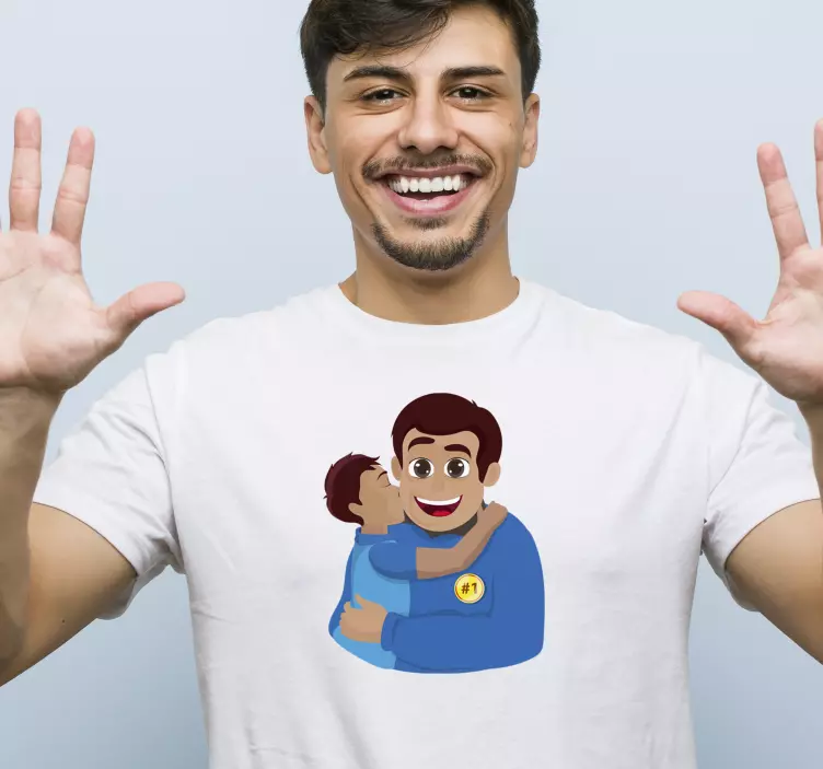 Camiseta padre e hijo Padre y pronto dibujos animados - TenVinilo