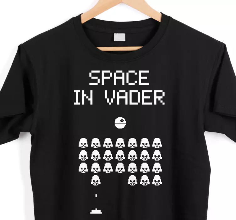 Remera el espacio en vader - TenVinilo